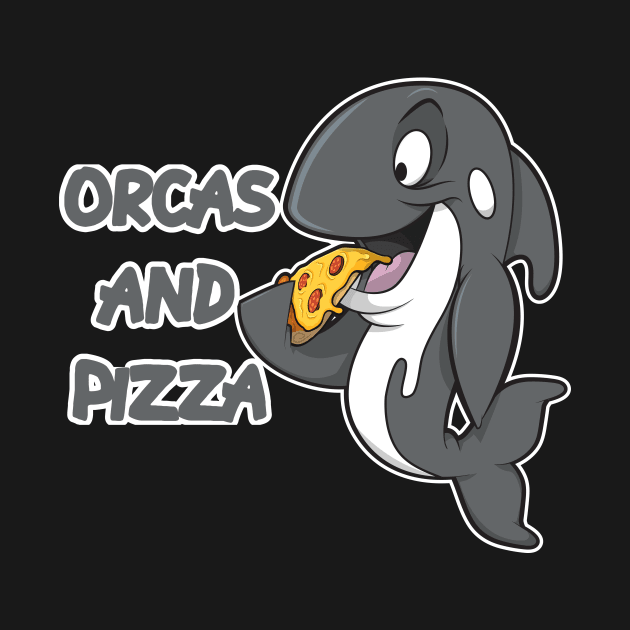 orcas and pizza by CoySoup