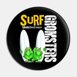 Surf Gromsters #3 Pin