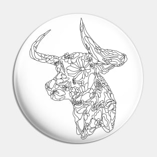 Taurus Zodiac Astrological Sign Pin