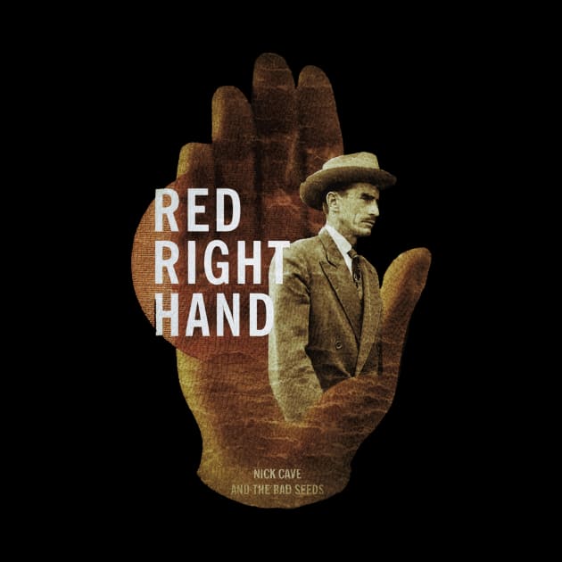 Red right hand by brown fox