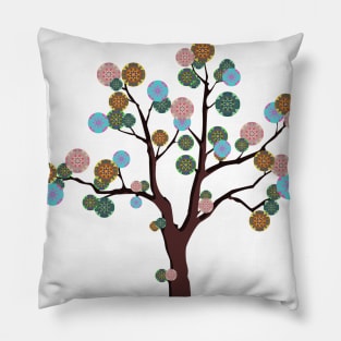 Blossom flower tree Pillow