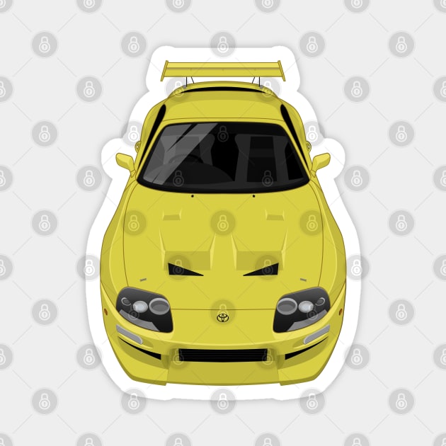 Supra GT MK3 3rd gen 1JZ Body Kit - Yellow Magnet by jdmart