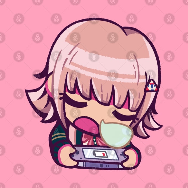 Chiaki Nanami (I sleep) by OkiComa