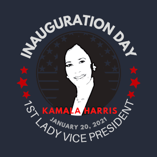 Kamala Harris Inauguration Day 1st lady VP T-Shirt