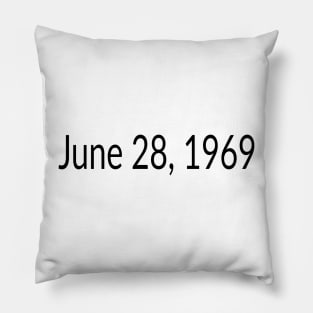 June 28, 1969 Pillow