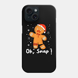 Gingerbread Man Oh Snap Christmas Cookie Costume Baking Team Phone Case