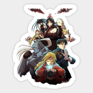 Fullmetal Alchemist brotherhood Anime Car Window Decal Sticker E002