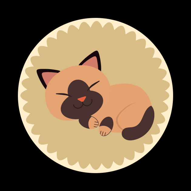 sleeping cat by Johnny_Sk3tch