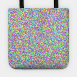 Pastel Triangle Pattern Tote