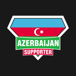 Azerbaijan Super Flag Supporter T-Shirt