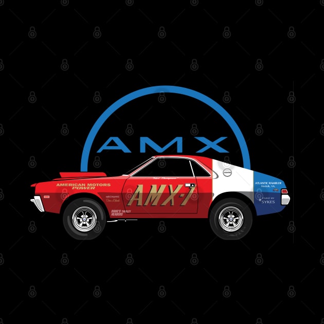 '69 AMX-1 factory built, modified by Hurst, super stock race car. by BriteDesign
