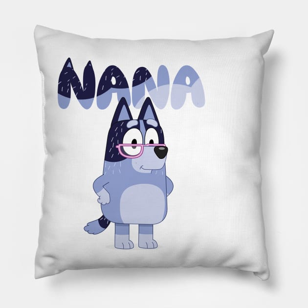 Grandma Nana Pillow by KOMIKRUKII