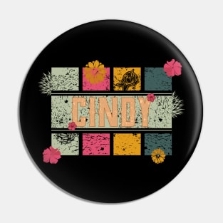 80s // Name // Cindy // Retro Style Pin