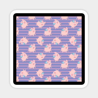 Lovely Pig Pattern Magnet