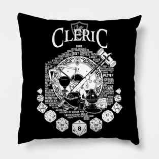 RPG Class Series: Cleric - White Version Pillow