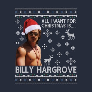 Stranger Things Billy Hargrove Christmas Wish T-Shirt