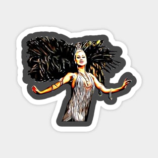 Endangered Species (Showgirl) Magnet