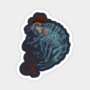 amphipod cowboy Magnet