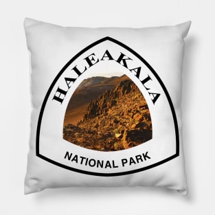 Haleakala National Park shield Pillow