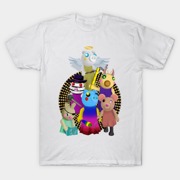 Piggy Roblox Family 2 Piggy Roblox T Shirt Teepublic Au - t shirts roblox camisas