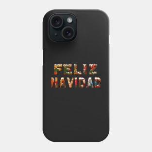 Christmas Spanish Feliz Navidad Phone Case