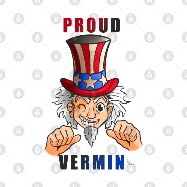 Proud Vermin by Lacklander Art Studio