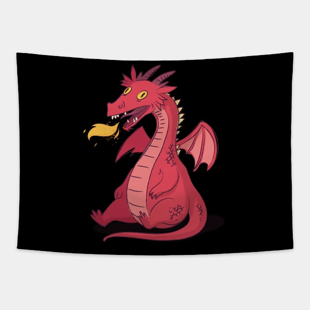 Dragon Lover Tapestry by Screamingcat