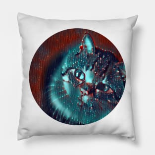 Daring mycat, revolution for cats Pillow