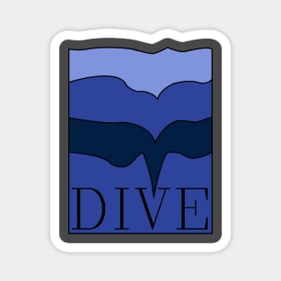 graphic dive Magnet