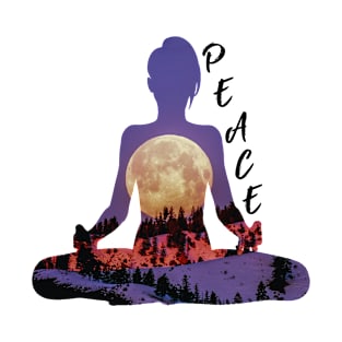 Yoga pose meditation T-Shirt