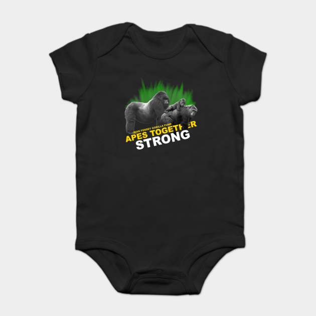 dian fossey gorilla fund apes together strong shirt