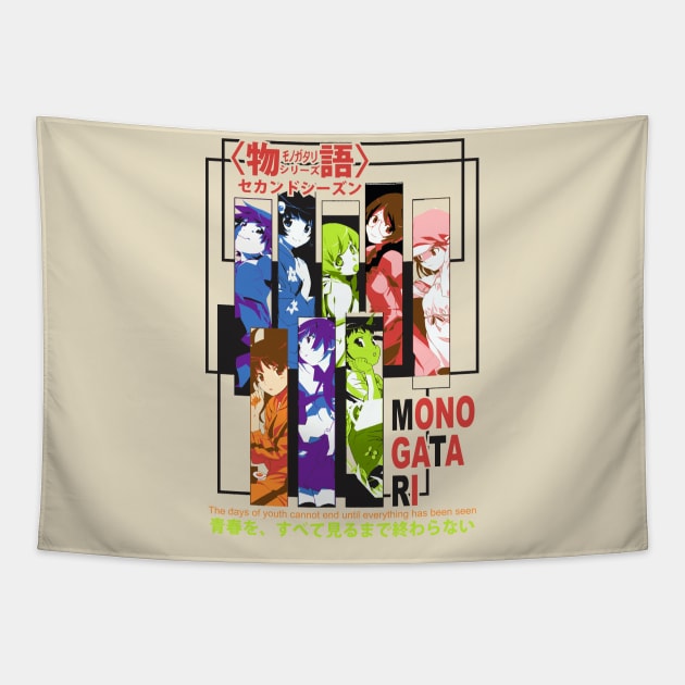 Monogatari Tapestry by artmedia8