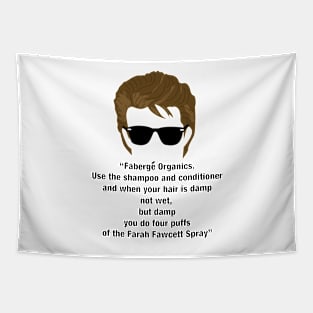 Steve Harrington - Stranger Things fan art Tapestry