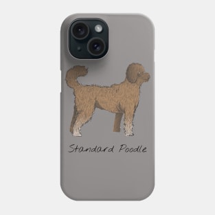 standard Poodle Phone Case