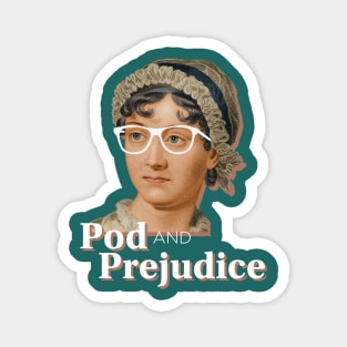 Pod and Prejudice Logo Magnet