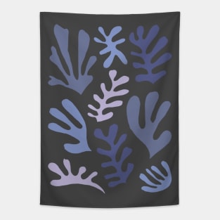 Lavender Cut-Outs Tapestry