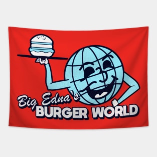 Big Edna's Burger World - UHF Tapestry