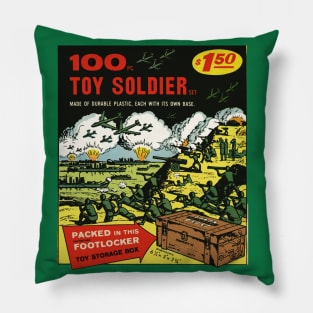 100 toy soldiers! Pillow