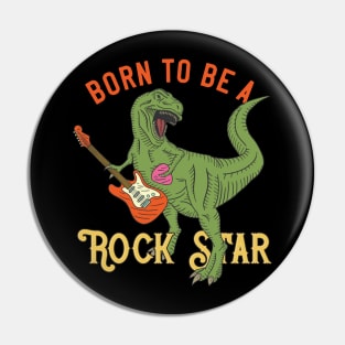 Dinossaur rock star Pin