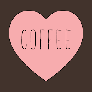 I Love Coffee Heart T-Shirt