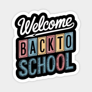 Welcome Back To School First Day of School Magnet