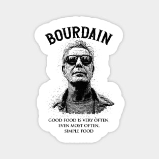 ANTHONY BOURDAIN  QUOTES Magnet