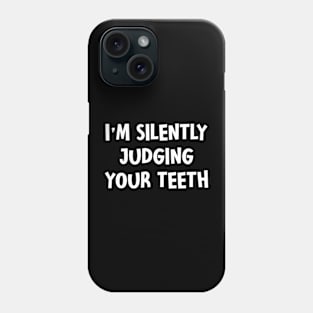 Silently judging Phone Case