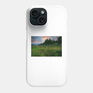 Alpine Meadow Sunrise Phone Case