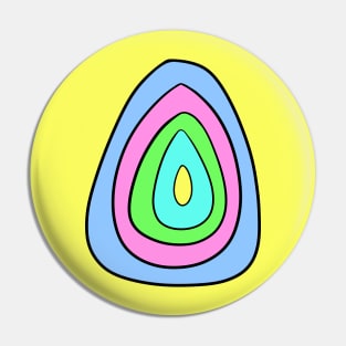 Pastel Easter Egg Pin