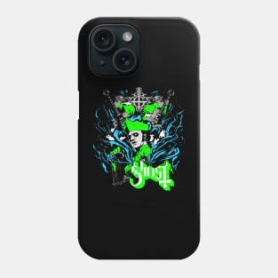 Ghost Retro Neon Green Phone Case