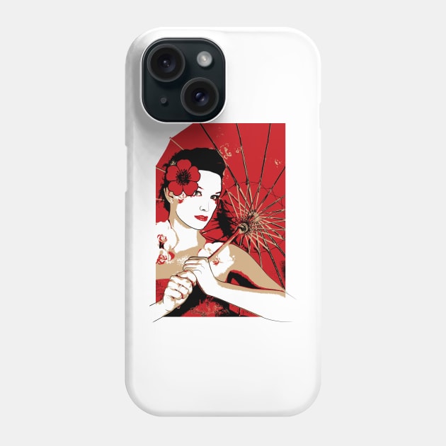 Spring Girl Phone Case by Allbestshirts