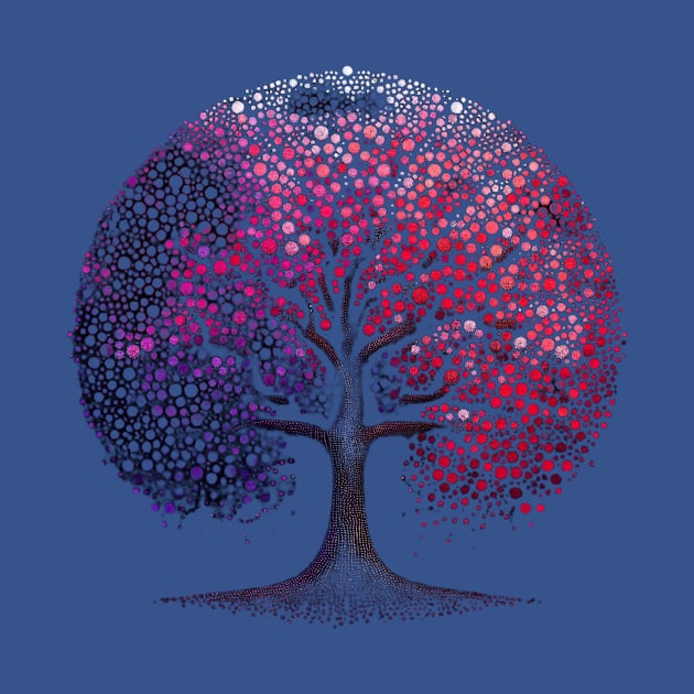 Pink Tree of Life by JohnTy