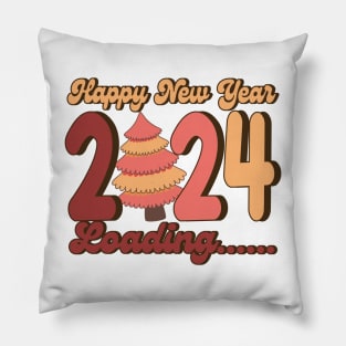 Happy New year 2024 loading Pillow