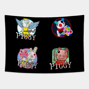 Piggy Merch Tapestries Teepublic